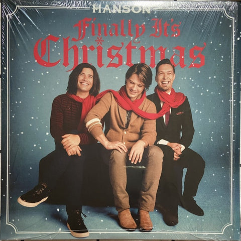 Hanson – Finally It’s Christmas - New LP Record 2022 BMG 3CG S-Curve Green Vinyl - Holiday