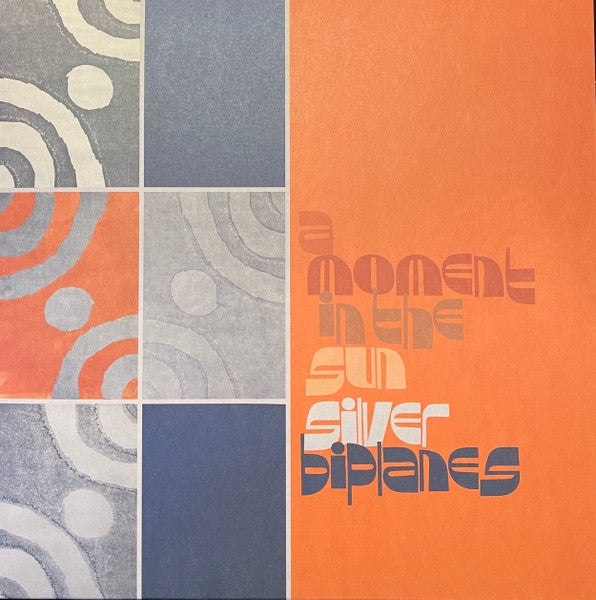 silver biplanes – A Moment In The Sun - New LP Record 2023 Where It's At Is Where You Are UK Orange Vinyl - Indie Rock / Jangle Pop / Psychedelic - Shuga Records
