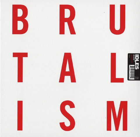 Idles – Brutalism (2017) - New LP Record Partisan Red Vinyl - Alternative Rock / Post-Punk