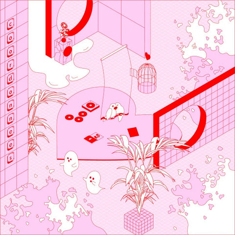 Pearl And The Oysters / Biche  – Coordonnées - New Cassette EP 2022 FeelTrip Tape - Indie Pop / Bubblegum / Bossa Nova / Space-Age