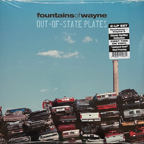 Fountains Of Wayne – Out-Of-State Plates (2005) - New 2 LP Record 2022 Virgin / Real Gone Music Junkyard Swirl Vinyl - Alternative Rock / Power Pop