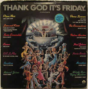 Various ‎– Thank God It's Friday (The Original Motion Picture) - VG+ 3 LP Record 1978 Casablanca USA Vinyl - Soundtrack