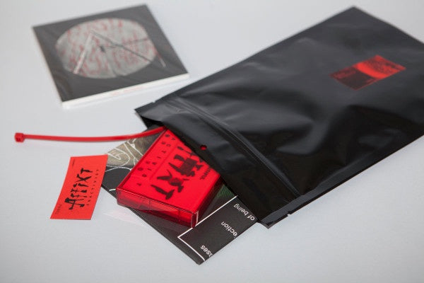 Faithful - Affixt Enactivist - New Cassette & CD Set 2022 Anòmia Spain Import, Poster & Cable Tie - Chicago Local Electronic / Abstract / Techno / Sound Collage - Shuga Records
