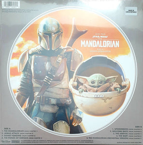 Ludwig Göransson – Star Wars: The Mandalorian (Music From The Original Series) - Mint- LP Record 2020 Walt Disney Lucasfilm Picture Disc Vinyl - Soundtrack - Shuga Records