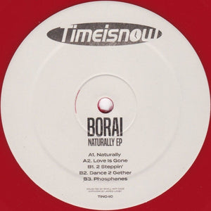 Borai – Naturally EP - New 12" EP Record 2022 Timeisnow UK Red Vinyl - UK Garage / House / Drum n Bass