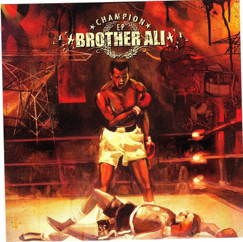 Brother Ali ‎– Champion EP - New Vinyl Record 2005 - Minneapolis Hip Hop - Rhymesayers