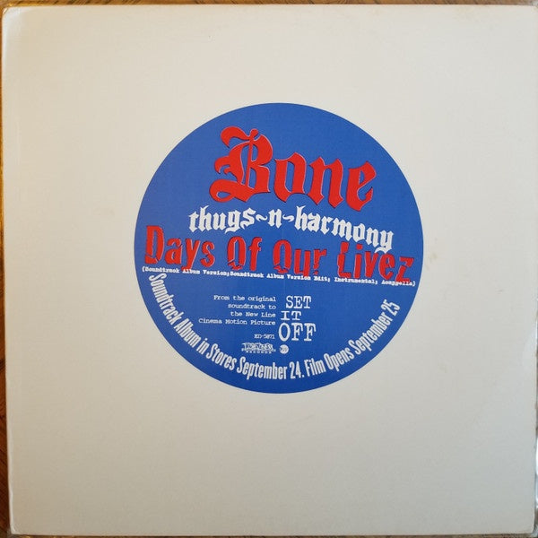 Bone Thugs-N-Harmony – Days Of Our Livez - Mint- 12 Single Record 199–  Shuga Records
