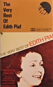 Edith Piaf – The Very Best Of Edith Piaf - Used Cassette 1976 EMI Tape - Pop / Chanson