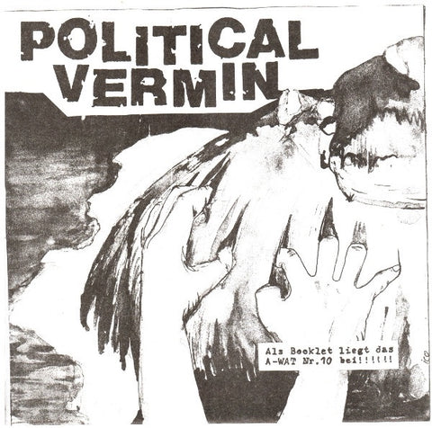 Political Vermin – Live - Mint- 7" EP Record 1989 Germany Self-released Flexi-disc Vinyl - Grindcore / Hardcore