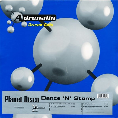Planet Disco – Dance 'N' Stomp - New 12" Single Record 1998 Adrenalin Germany Vinyl - House / Disco