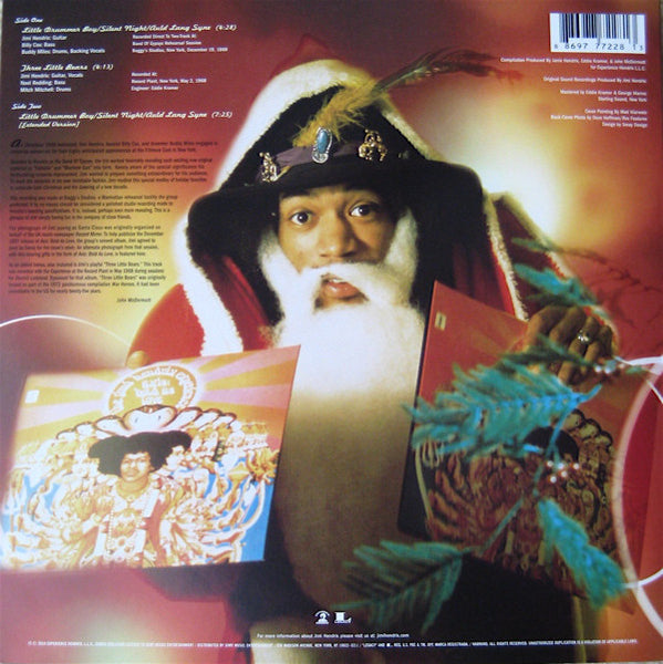 Jimi Hendrix ‎– Merry Christmas And Happy New Year - New 10" Record Store Day Black Friday 2010 Legacy RSD USA Green Vinyl - Blues Rock / Psychedelic Rock - Shuga Records