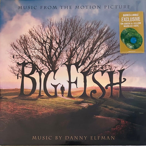 Danny Elfman – Big Fish (Music From The Motion Picture 2003) - New 2 LP Record 2022 Sony Barnes & Noble Exclusive Green & Yellow Marbled 180 gram Vinyl - Soundtrack