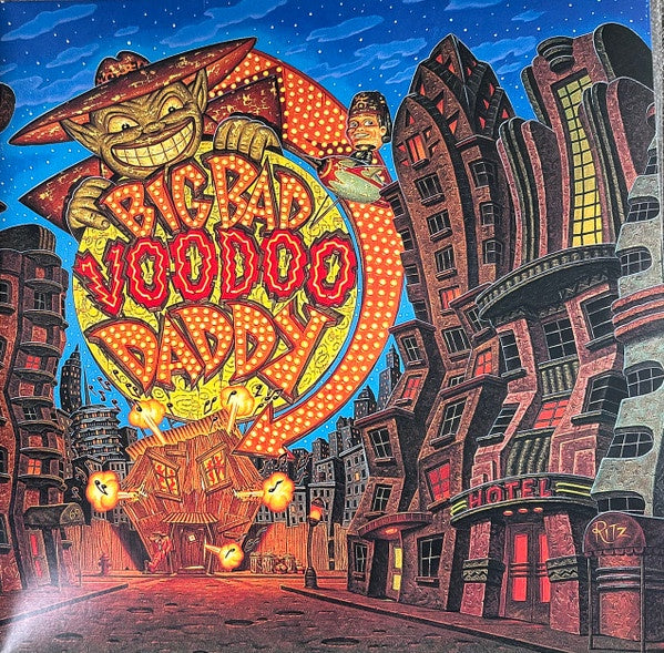 Big Bad Voodoo Daddy – Big Bad Voodoo Daddy (1998)  - New 2 LP Record 2023 Real Gone Music Clear with Red & Yellow Swirl Vinyl - Big Band / Swing