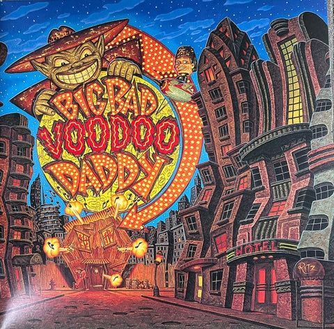 Big Bad Voodoo Daddy – Big Bad Voodoo Daddy (1998)  - New 2 LP Record 2023 Real Gone Music Clear with Red & Yellow Swirl Vinyl - Big Band / Swing