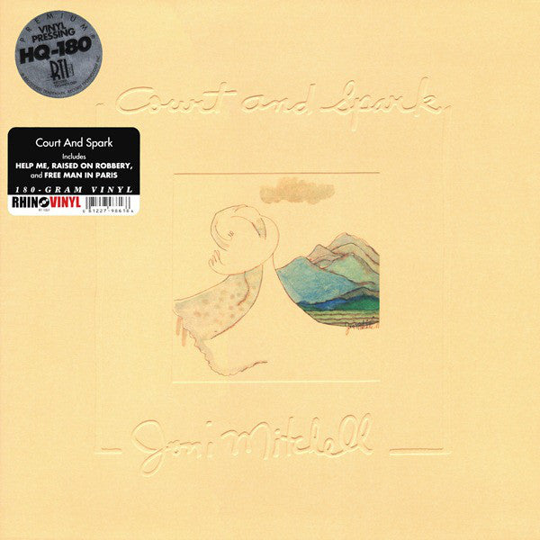 Joni Mitchell - Court And Spark (1974) - New LP Record 2013 Asylum Europe Vinyl - Soft Rock / Pop Rock