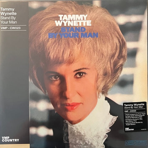 Tammy Wynette – Stand By Your Man (1969) - New LP Record 2023 Epic Vinyl Me, Please Blue Galaxy 180 gram Vinyl - Country