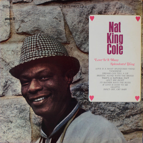 Nat King Cole - Love Is A Many Splendored Thing - VG+ LP Record 1966 Pickwick USA Vinyl - Jazz / Vocal / Pop - Shuga Records