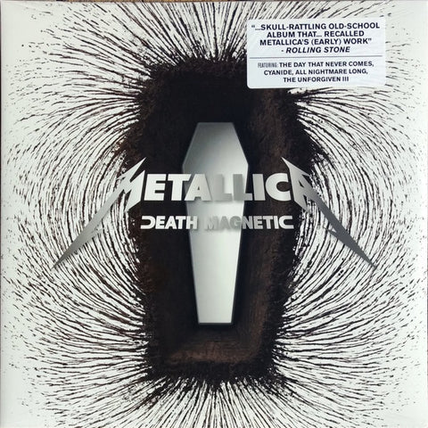 Metallica ‎– Death Magnetic (2008) - Mint- 2 LP Record 2014 Blackened USA Vinyl - Thrash / Heavy Metal