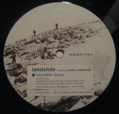 Landslide – Incurable Voices / Muted Voices - New 10" Single Record 2000 Hospital UK Vinyl - Breakbeat / UK Garage