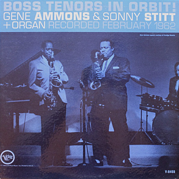 Gene Ammons And Sonny Stitt – Boss Tenors In Orbit - Mint- LP Record 1962 Verve Mono USA Vinyl - Jazz  Hard Bop