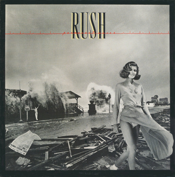 Rush - Permanent Waves - VG LP Record 1980 Mercury USA Original Vinyl - Hard Rock / Prog Rock - Shuga Records