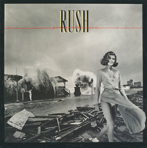 Rush ‎– Permanent Waves - VG+ LP Record 1980 Mercury USA Original Vinyl - Hard Rock / Prog Rock