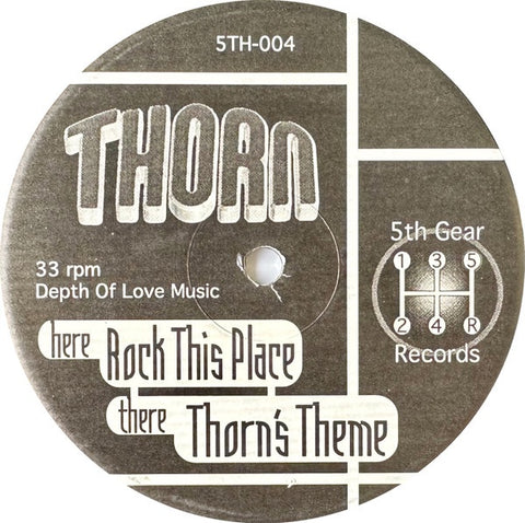 Thorn – Rock This Place - New 12" Single Record 1998 5th Gear Vinyl - Breakbeat / Acid