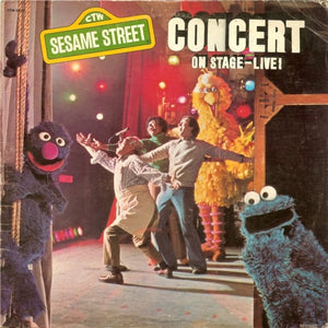 Sesame Street – Concert On Stage - Live! (1973) - Mint- LP Record 1977 Children's Television Workshop USA Vinyl - Children's / Educational / Jim Henson