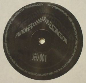 Punisher ‎– Extinction - New 12" Single Record 1999 Seismic Detroit USA Vinyl - Techno