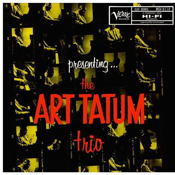 The Art Tatum Trio – Presenting... The Art Tatum Trio - VG LP Record 1957 Verve USA Mono Vinyl - Jazz / Swing - Shuga Records