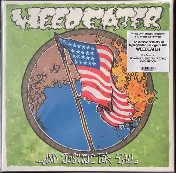 Weedeater – …And Justice For Y’all - New LP Record 2023 Season Of Mist White Vinyl - Sludge Metal / Stoner Rock