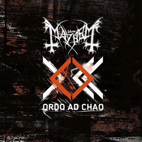 Mayhem – Ordo Ad Chao - New LP Record 2023 Season of Mist Yellow And Red Marble Gatefold Vinyl - Black Metal / Rock