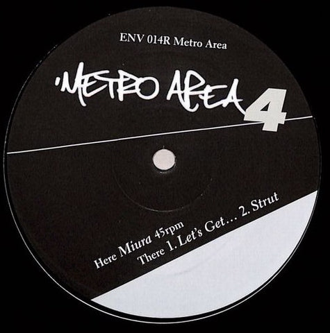 Metro Area – Metro Area 4 (2001) - New 12" Single Record 2023 Environ Vinyl - House / Disco