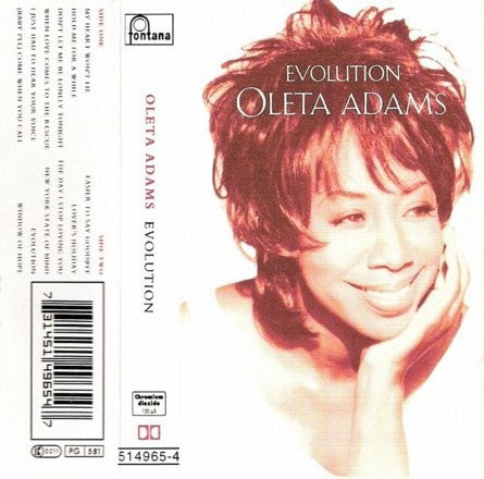 Oleta Adams – Evolution - Used Cassette Fontana 1993 Europe - Funk / Soul