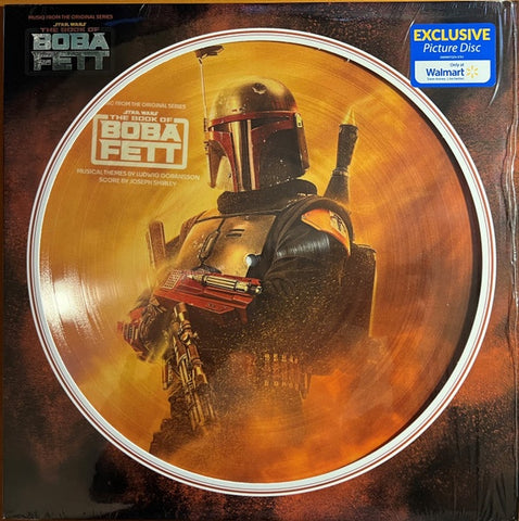 Joseph Shirley – Star Wars - The Book of Boba Fett - New LP Record 2023 Walt Disney Walmart Exclusive Picture Disc Vinyl - Soundtrack