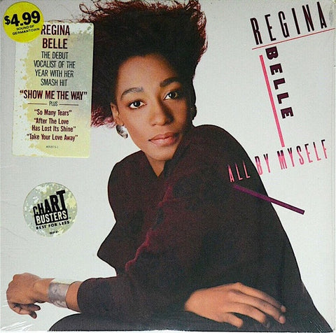 Regina Belle – All By Myself - New LP Record 1987 Columbia USA Vinyl & Hype Sticker - Soul / Synth-pop