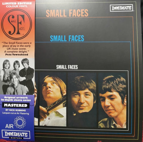 Small Faces – Small Faces (1967) - New LP Record 2023 Immediate Charly White Vinyl & OBI - Psychedelic Rock / Mod