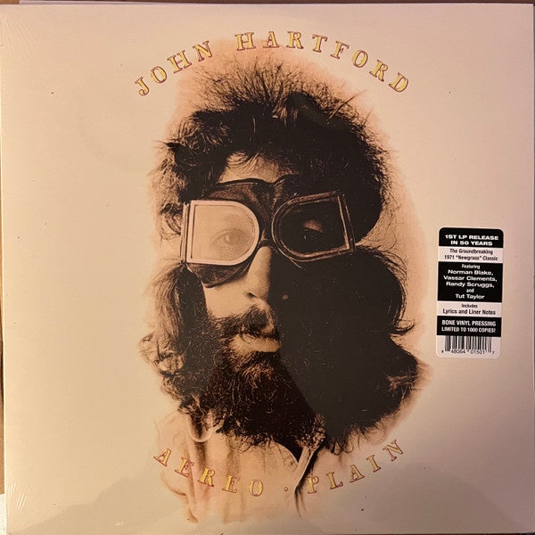 John Hartford – Aereo-Plain (1971) - New LP Record 2023 Warner Real Gone White Bone Vinyl - Folk / Bluegrass - Shuga Records