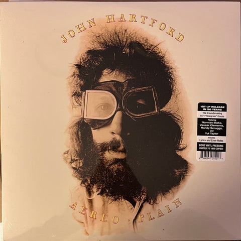 John Hartford – Aereo-Plain (1971) - New LP Record 2023 Warner Real Gone White Bone Vinyl - Folk / Bluegrass