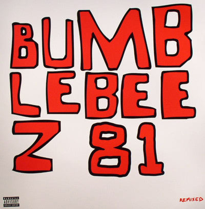 Bumblebeez – Remixed - VG+ 12" USA 2004 -(5 Tracks Remixed By TV On The Radio/M83/Bambino Big Dick/Photek/Karuna)(Includesfive 12" by 12" posters)