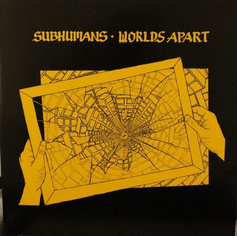 Subhumans – Worlds Apart (1985) - New LP Record 2023 Pirates Press Deep Purple Vinyl - Punk
