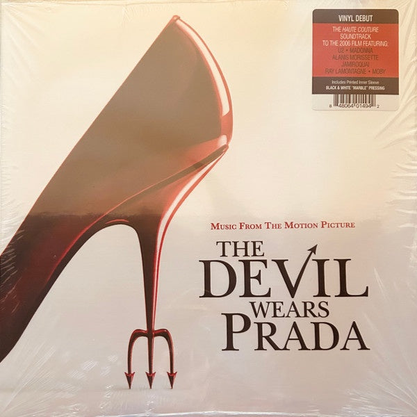 Various – The Devil Wears Prada (2006) - New LP Record 2023 Real Gone Music Black & White Marble Vinyl - Soundtrack / Pop / Electronic - Shuga Records