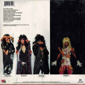 Motley Crue - Theatre of Pain (1985) - Mint- LP Record 2008 Motley 180 gram Vinyl - Hard Rock / Heavy Metal