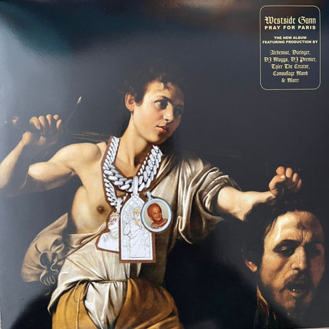 WestsideGunn – Pray For Paris - New LP Record 2022 Daupe! Gold Marbled Vinyl & Virgil Abloh Cover - Hardcore Hip-Hop