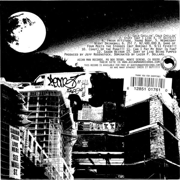 Bomb The Music Industry! - Scrambles - New LP Record 2009 Asian Man USA Red Vinyl - Punk / Hardcore / Ska - Shuga Records
