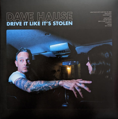 Dave Hause – Drive It Like It’s Stolen - New LP Record 2023 Blood Harmony Records Indie Exclusive Blue Jay Vinyl - Indie Rock