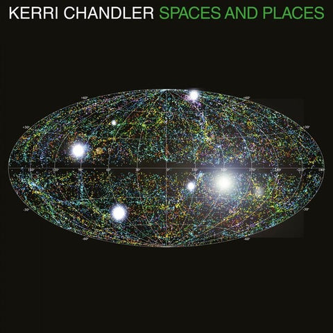 Kerri Chandler – Spaces And Places - New 3 LP Record 2023 Kaoz Theory UK Green Vinyl - House / Deep House