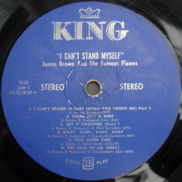 James Brown And The Famous Flames ‎– I Can't Stand Myself When You Touch Me - VG Lp Record 1968 King USA Stereo Original Vinyl - Funk / Soul - Shuga Records