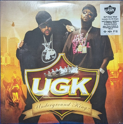 UGK – Underground Kingz (2007) - New 3 LP Record 2023 Jive Zomba Get On Down Clear Vinyl - Hip Hop