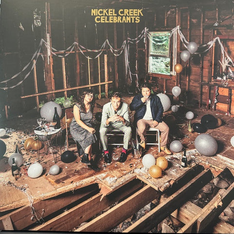 Nickel Creek – Celebrants - Mint- 2 LP Record 2023 Repair Confetti Indie Exlusive Yellow Vinyl - Folk / Bluegrass